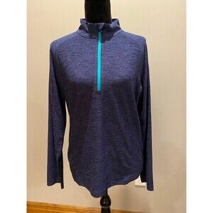 Pebble Beach Pullover Shirt  Activewear Performance Quarter Zip Size Medium NWT